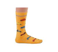 Sock Affairs Calzini unisex, divertenti e freddi, modello 2CV Citroen, mostarda, 36-40