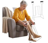 Sock Aid Device for Seniors - Easy Grip Sock Helper, Stable Assist Tool for Putting on Hosiery, No Bending, Lightweight, Portable for Daily Use