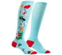Sock It To Me Jingle Cats Knee High Socks Multi
