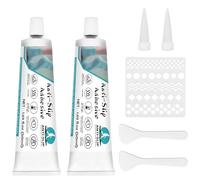 Sock Stop Glue, 100 ml Sock Stop colla antiscivolo trasparente, vernice impermeabile per tessuti per calze antiscivolo, appendiabiti, tappeti, tappetini da bagno, colla antiscivolo è priva di lattice