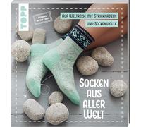 Socken aus aller Welt: Eine Weltreise mit Nadeln & Wolle. Von Japan über Skandinavien bis Südamerika - eine vielfältige und farbenfrohe Modellsammlung. Lieblingssocken stricken