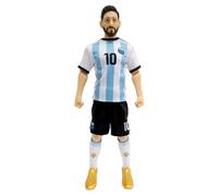 Sockers - Figura Lionel Messi, stella della nazionale argentina | replica dettagliata del giocatore argentino: Messi | Ideale per torte, appassionati di calcio o collezionisti | Altezza 30 cm