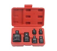 Socket Adapters- Reducer Converter Performance Support, 6.02 Inch Professional Steel, Manual Rustproof Hardware Device With Six Piece Build | Ratchet Set For Electricians Together Mechanics
