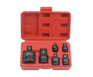 Socket Adapters- Reducer Converter Performance Support, 6.02 Inch Professional Steel, Manual Rustproof Hardware Device With Six Piece Build | Ratchet Set For Electricians Together Mechanics