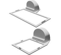 Socket Cover Holder for Busch-Jaeger - Wall Mount Single & Double Compatible