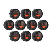 Socket Covers | 10X Ghost Smile Electric Outlet Cover | Plug Socket Covers | Pumpkin Plug Protectors | Halloween Baby Socket Cover | Home Safety Plugs Protector Guard | Child Proof Safety Caps