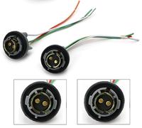 Socket Femmina Universale Pigtail 1157 U Due Cablaggi Lampada Fanalino Anteriore