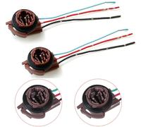 Socket Femmina Universale Pigtail 4157 U Due Cablaggi Lampada Fari Anteriori