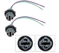 Universale Codino Filo Femminile Presa 7440 Due Bardatura Retro Giro Signal Bulb