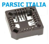 SOCKET PLCC-20-SMD ZOCCOLO MONTAGGIO SMD FOMATO PLCC20 ( = 50 PEZZI)