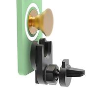Socket Supporto per Presa d'aria per Montaggio a presa 【Forte stabilità】 360 ° Rotazione in Silicone presa di Montaggio per Telefono Auto Compatibile con iPhone Samgsung e tutti gli smartphone