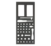 SOCKETRY 1/4" 5-37 pcs1/3 - Unid: 1