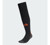 adidas Adisock 24 calzettoni da calcio in tessuto per calze da calcio, colore nero/arancione, M (40-42)