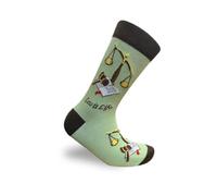 Socky Wocky Calze Giuristiche in Cotone Premium - Motivo Bilancia della Giustizia - Regalo originale per avvocati, giuristi e studenti di diritto - Calzini fantasia unisex confortevoli