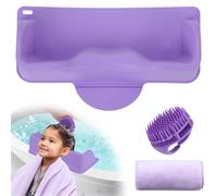 Sockywin Lavatesta Portatile in Silicone, Lavabo Per Capelli Vassoio per Lavare Capelli in Lavandino, Portatile Lavabo per Shampoo Mobile Lavatesta per Bambini, Anziani, Incinte, Disabili