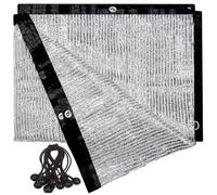 soclerg 70% Aluminet Shade Tessuto con Occhielli e Palla Elastica 4 m x 4,9 m