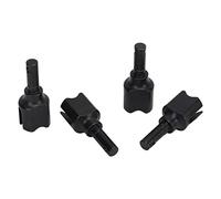Socobeta 1/7 1/8 Fit RC Coppa Differenziale 4 Pezzi in Acciaio Ad Alta Resistenza Efficiente Trasmissione di Potenza (Nera)