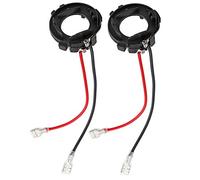 Socobeta 1 Paio di Supporti di Fissaggio Adattatori per Lampadine per Fari a LED H7 Compatibili con MK7 per L'aggiornamento e la Conversione dei Fari