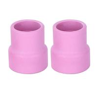 Socobeta 2 Pezzi di Saldatura in Ceramica Tazza di Scudo in Ceramica Resistente Alla Temperatura Ad Alta Temperatura per WP 9 20 25 Serie Torcia Raffreddata Ad Aria