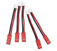 Socobeta 5 PZ Ph2.0 2p a Jst Cavo Adattatore Maschio a Maschio Telecomando Batteria Prolunga Parti di Ricambio per Axial Scx24 1/24 Rc Pista Auto
