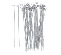 Socobeta 60 Pezzi di Pali Luminosi di Natale in Metallo Resistente per Luci a Stringa C7 C9 in Decorazione da Giardino
