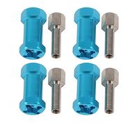Socobeta Adattatore Esagonale RC Robusto Durevole RC Adattatore Hub Ruota Esagonale per D90 AX10 CC01 SCX10 Auto con da 4 (#6)