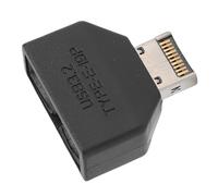 Socobeta Adattatore Header USB 3.2 Tipo E per Pannello Frontale, Extender USB Compatto per Scheda Madre o Scheda di Espansione, Plug and Play 10 Gbps, 1 Adattatore