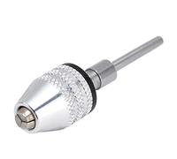 Socobeta Adattatore per Avvitatore a Percussione Mandrino Autoserrante Codolo Rotondo da 1/8" Facile da Usare per Smerigliatrice Elettrica Mandrino Multifunzione Piccolo Nucleo di Bloccaggio per