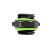 Socobeta Adattatore per Raffreddamento ad Acqua da 4 Pollici G1/4 "12,9 mm per di Raffreddamento ad Acqua del Computer(Nero)