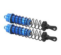 Socobeta Ammortizzatore Regolabile a Olio 1/8 RC per SLASH 2WD Robusto e Durevole 140mm 2 Pezzi (Blu)