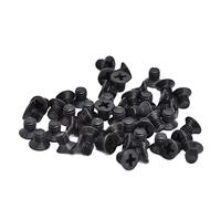 Socobeta Assortimento Viti A Croce Svasata M3 Zincate Nere, 50 Pz (Con*4)