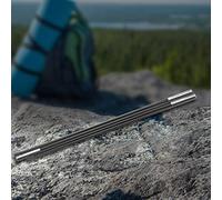 Socobeta Asta di Supporto della Tenda, Separata in 4 Segmenti di Calore Antiruggine Leggero Che Resiste Al Kit di Palo in Fibra di Vetro per attività Esterne