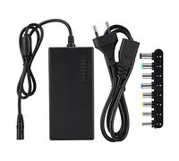 Socobeta Caricatore 'adattatore di Alimentazione per Laptop Universale con 8 Tappi Intercambiabili Tensione Regolabile 12V/15V/16V/18V/19V/20V/20V/24V per Notebook PC