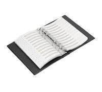 Socobeta Cartella assortita di resistori SMD, Kit di assortimento di resistori in Chip a Forma di Libro per Laboratorio