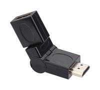Socobeta Cavo Adattatore Girevole a 360 Gradi Girevole HDMI Maschio a HDMI Femmina convertitore Adattatore Regolabile