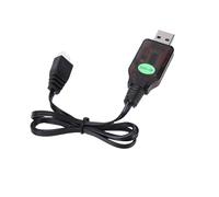 Socobeta Cavo Caricabatterie USB Durevole Adatto per 244016 RC Ricarica per Auto per Telecomando RC Aereo Aliante 1 unità