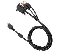 Socobeta Cavo di conversione audio flessibile, resistente e anti-interferenza, ad alta schermatura, design fedele, supporto cavo VGA ad alta definizione, monitor CRT per Dreamcast