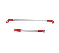 Socobeta Collegamenti di Collegamento RC Set di Aste in Lega di Alluminio Ad Alta Resistenza Miglioramento delle Prestazioni dello Sterzo per 1/10 VP F10 Phoenix Model Car 104mm 7mm Testa a Sfera