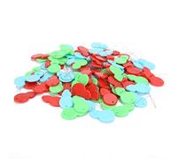 Socobeta Confezione da 100 Infila Aghi Semplici in Plastica per Infilare Facilmente, Adatti per Cucire a Mano e a Macchina, Filo di Acciaio Placcato in Ottone da 5,2 Cm, 100 Infila Aghi per