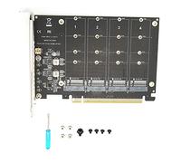 Socobeta Convertitore di Espansione per Lettore di Dischi Rigidi con Scheda Adattatore M.2 NVMe a PCIe X16 per SSD (ph44)