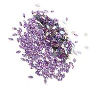 Socobeta Cristalli Treasure Gems Cristalli Finti, Tavolo da Matrimonio Scatter Coriando di Nozze per la Doccia da Sposa Decorazioni per Feste di Vaso (viola chiaro)