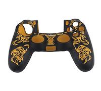 Socobeta Custodia per Gamepad Custodia Morbida per Controller di Gioco in Silicone Portatile Compatibile con Controller PS4(Giallo)