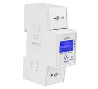 Socobeta Display Retroilluminato LCD per Misurazione di Precisione del Contatore di Energia Digitale Monofase per Uso Domestico 230 V 50 Hz 5-80 A