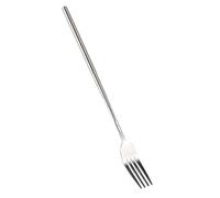 Socobeta Forcella Estesa, Barbecue Portatile Estensibile Forcella Maniglia Lunga Robusta e Durevole Forchetta in Acciaio Inossidabile per Verdure da Dessert per la Cena Barbecue