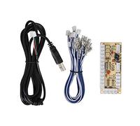 Socobeta Game Controller USB Encoder Zero Delay Guscio in Cristallo Acrilico per Host(CY-822A)