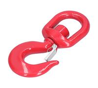 Socobeta Gancio per gru girevole americano, resistente gancio di sollevamento in acciaio legato, 2 tonnellate di carico di lavoro, per il trasporto portuale