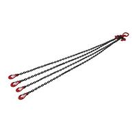 Socobeta Imbracatura a Catena di Sollevamento Regolabile Resistente e Resistente per Edifici Portuali Minerari Che Lavorano 2 Metri 1T 6mm, Comoda Usare per le Acciaierie