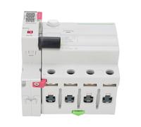 Socobeta Interruttore Automatico con Display Digitale, Ripristino Automatico 4P, Richiusura Automatica per Ricarica di Veicoli Elettrici e Case Intelligenti PA66 (40A)