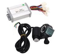 Socobeta Kit Controller Motore Spazzolato 36V 800W con Acceleratore e Display, Kit di Conversione Bici Elettrica per Scooter e Bici Elettriche