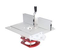 Socobeta Kit di Base per il Sollevamento del Router Router per la Lavorazione del Legno per il Taglio a Fessura di Incisione con il Sollevamento Manuale Manuale 51 Mm (Argento)